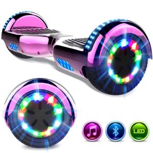 Patinete eléctrico hoverboard con luces led